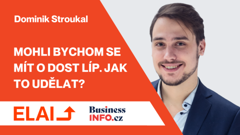 Politická kultura brání ekonomice ČR v rozvoji, říká Dominik Stroukal