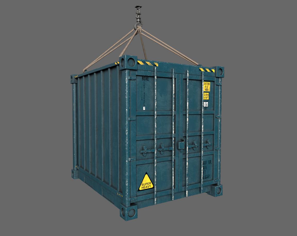 Ships At Sea cargo crate
