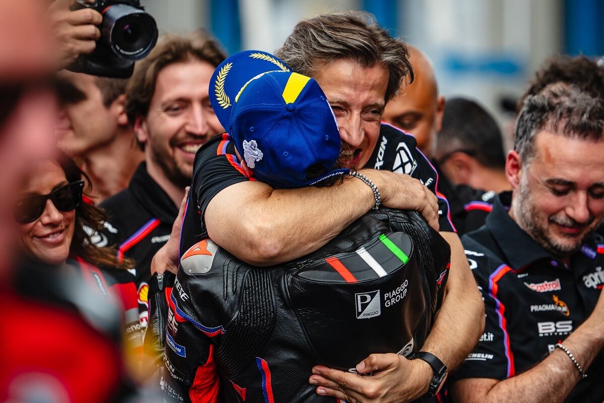 Rivola e Bezzecchi (Aprilia)