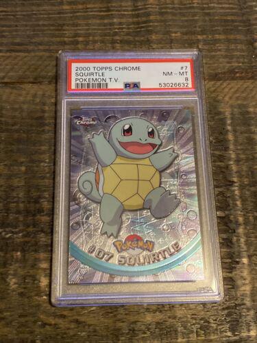 Squirtle #7 Pokemon 2000 Topps Chrome