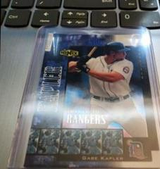 Gabe Kapler #52 Baseball Cards 2000 Upper Deck Ionix Prices
