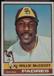 Willie McCovey #520 Baseball Cards 1976 Topps
