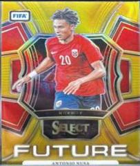 Antonio Nusa [Gold] #1 Soccer Cards 2023 Panini Select FIFA Future Prices