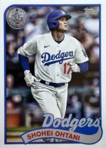 Shohei Ohtani #89B2-1 Baseball Cards 2024 Topps 1989
