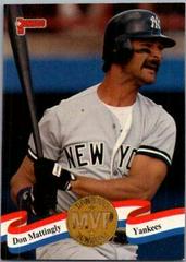 Don Mattingly #MVP-5 Baseball Cards 1993 Panini Donruss Mvps Prices