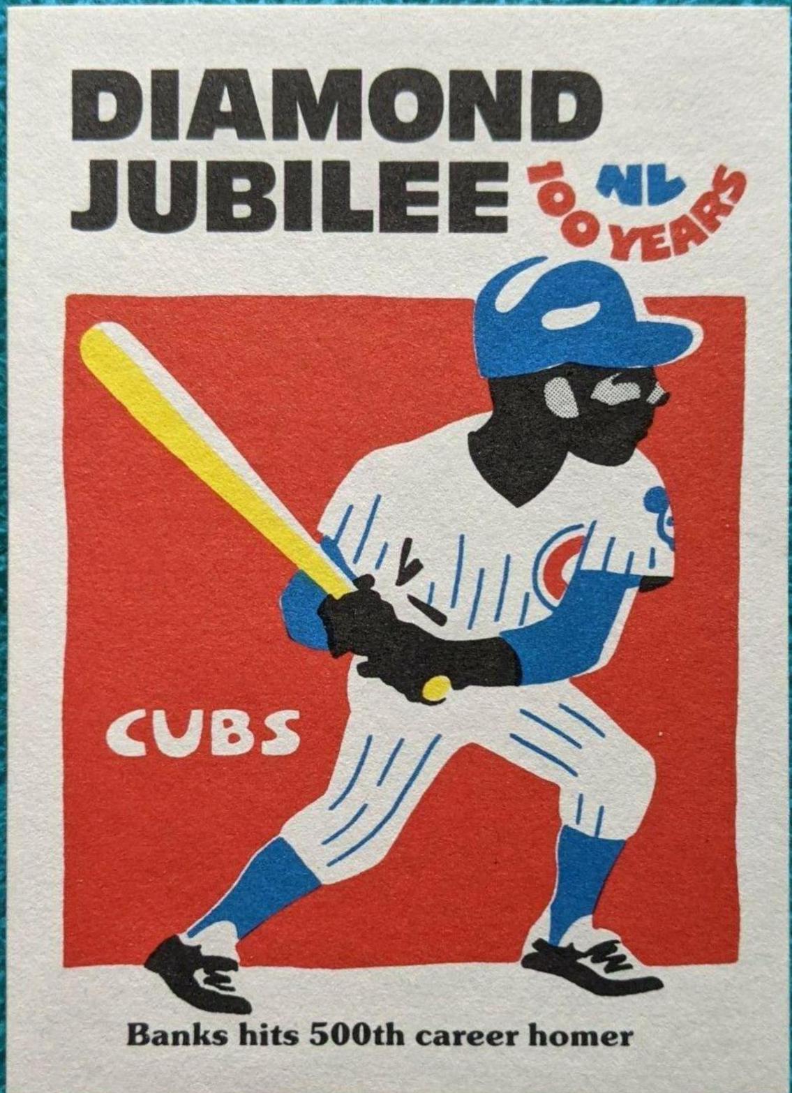 Ernie Banks #2 Baseball Cards 1976 Laughlin Diamond Jubilee