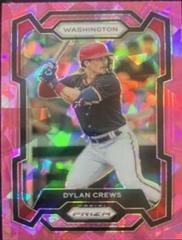 Dylan Crews [Pink Ice] #183 Baseball Cards 2024 Panini Prizm Prices