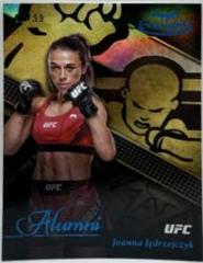Joanna Jędrzejczyk [Blue] #AL-17 Ufc Cards 2024 Topps Gold Label UFC Alumni Prices