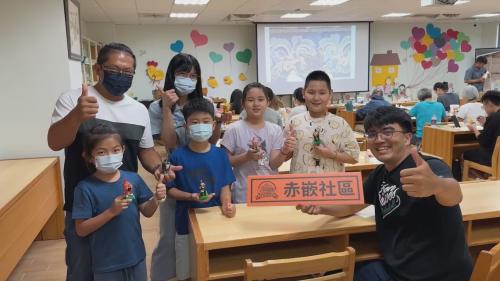 社區協會辦虎爺彩繪活動 陪囡仔認捌動物神