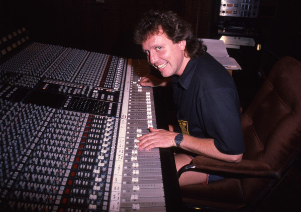Martin Birch im Studio // Discogs