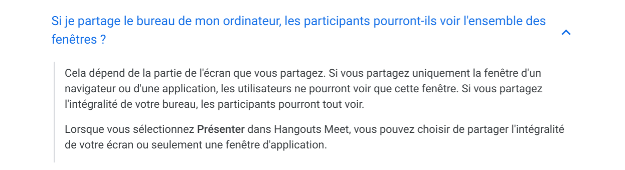 Conseil vidéo