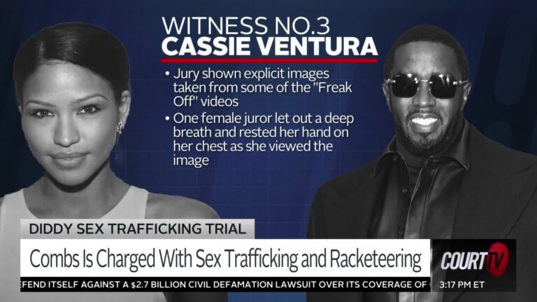 Cassie Ventura/Diddy graphic